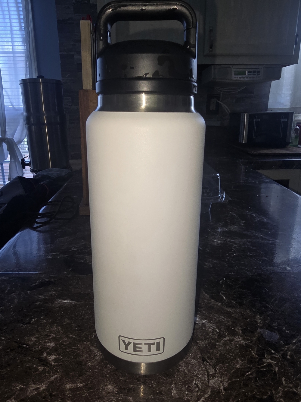 YETI White Insulated Bottle - White